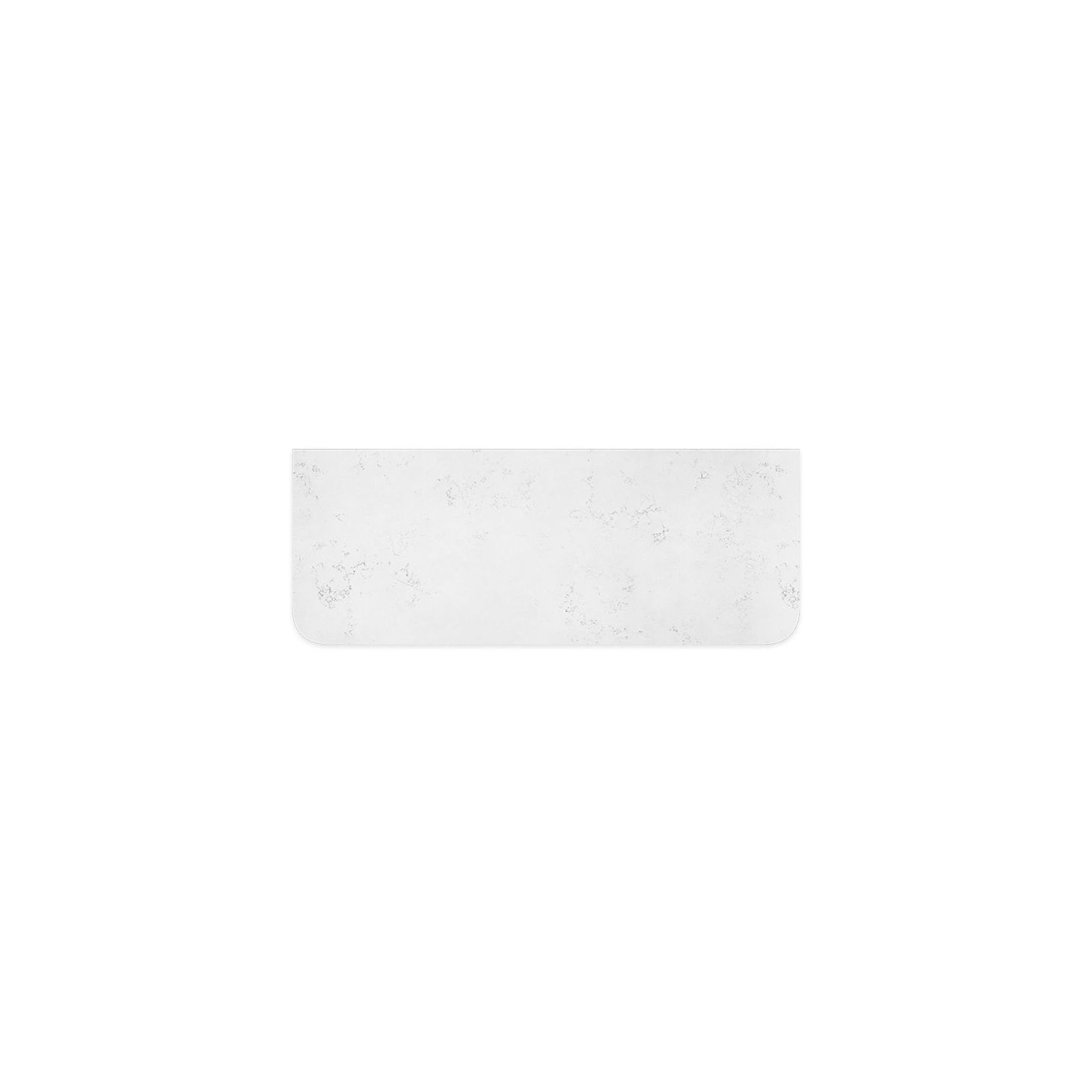 Bianco Marble Silica Free Stone Top, Curved Full Depth gallery detail image