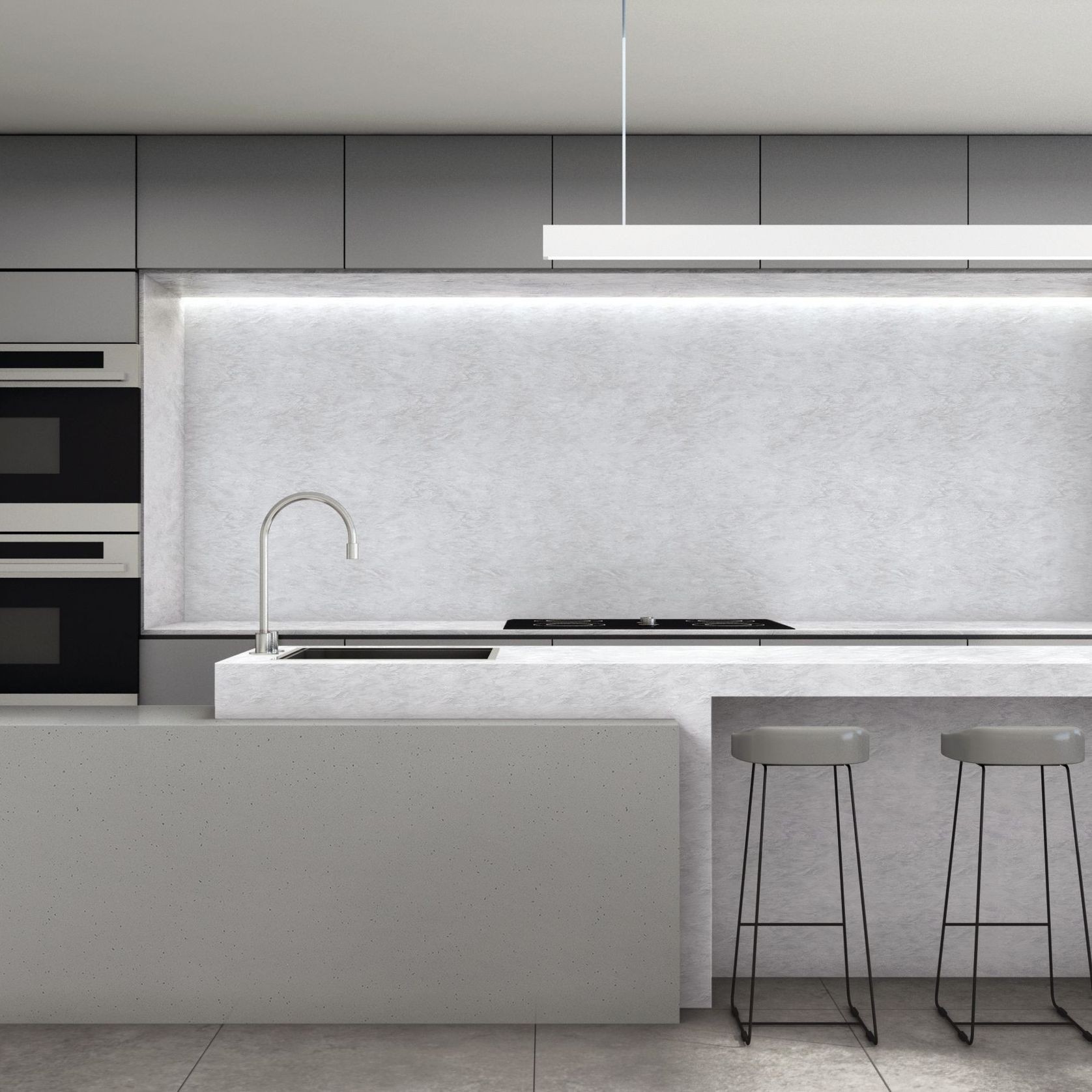 Cascade Ice Solid Surface by Hanex gallery detail image