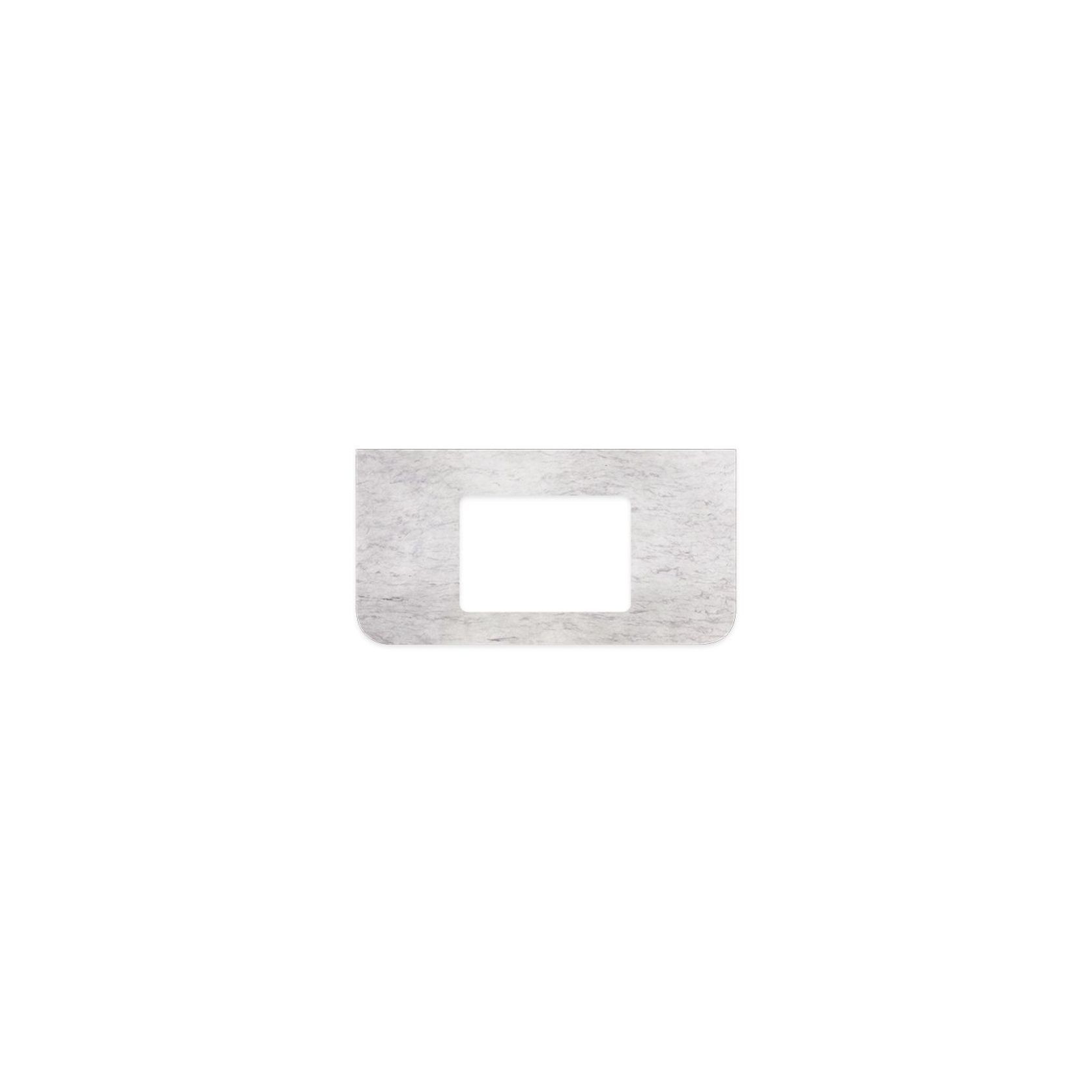 Polar Sacco Silica Free Stone Top, Curved Full Depth gallery detail image