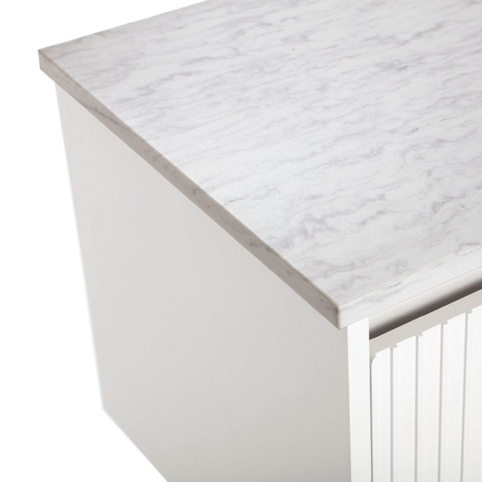 Polar Sacco Silica Free Stone Top, Rect Full Depth gallery detail image