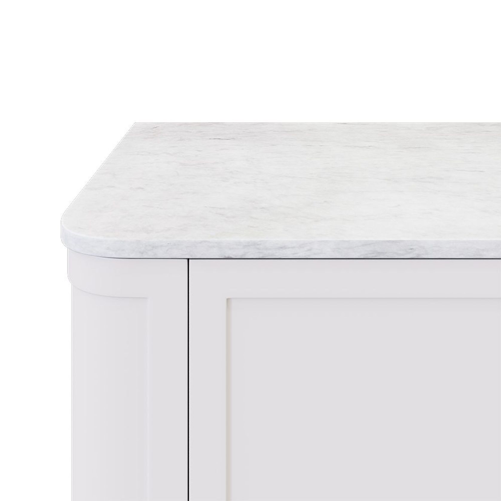 Polar Sacco Silica Free Stone Top, Curved Full Depth gallery detail image