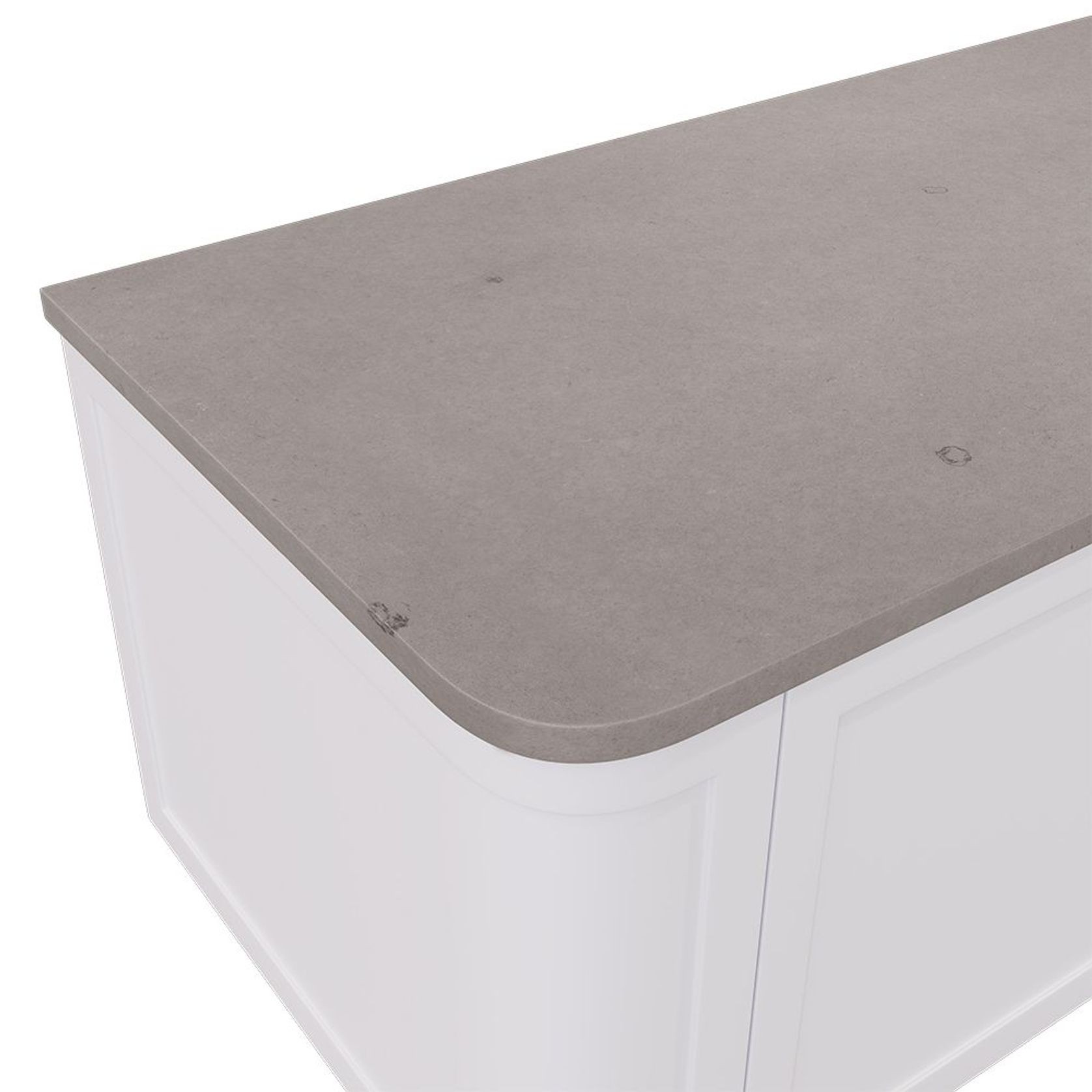 Urban Crete Silica Free Stone Top, Curved Full Depth gallery detail image