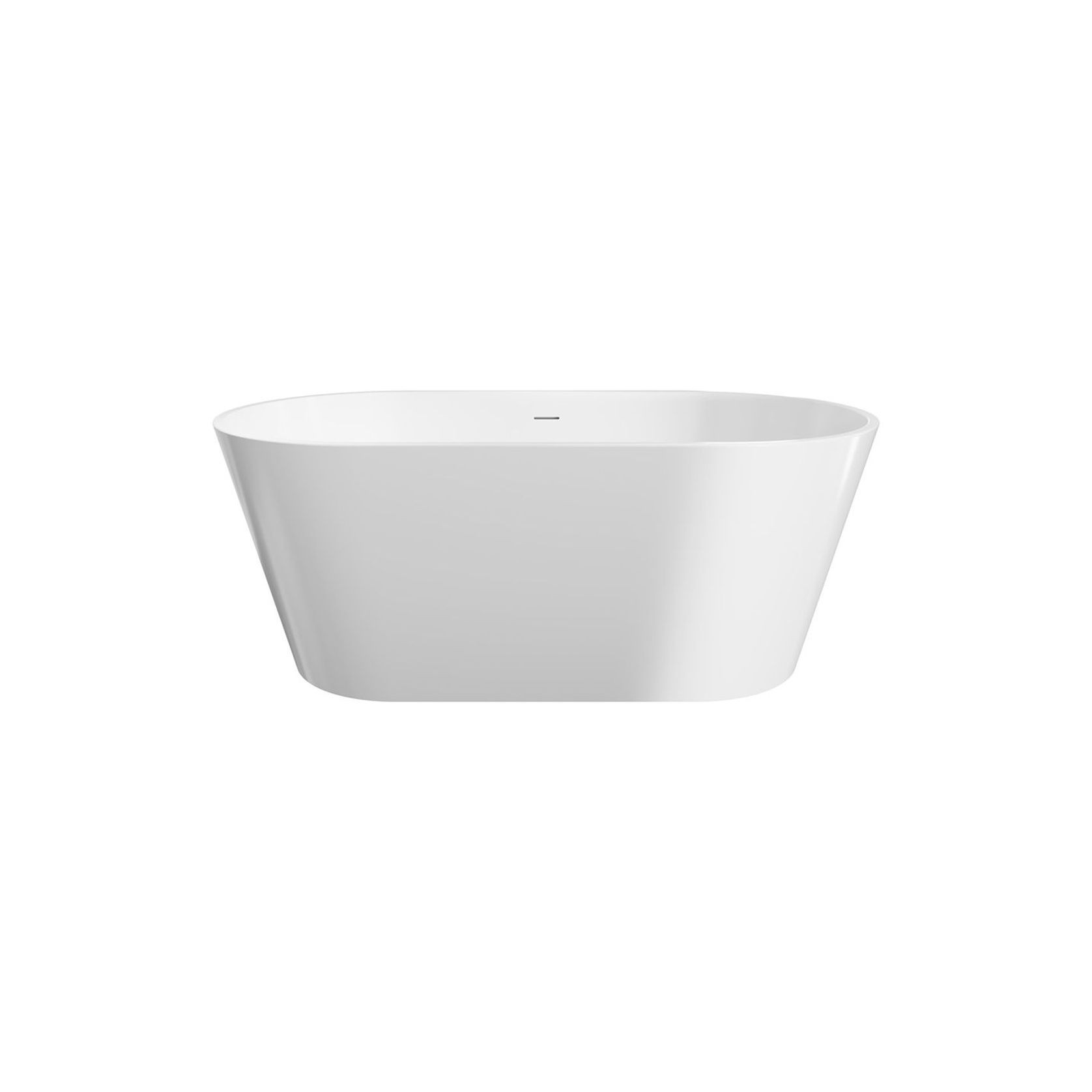 Austin Freestanding Acrylic Bath with Overflow gallery detail image