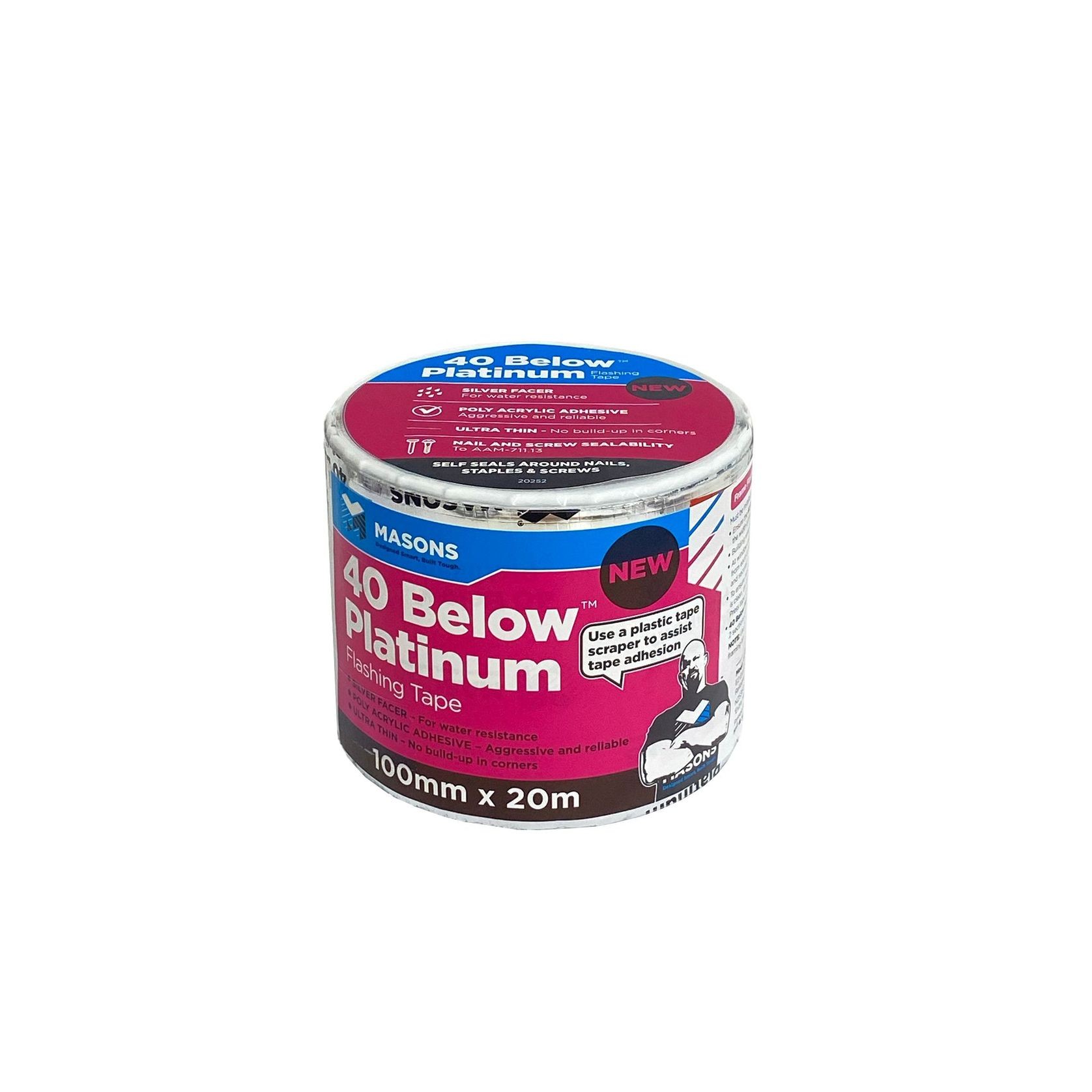 Masons 40 Below™ Platinum Flashing Tape gallery detail image