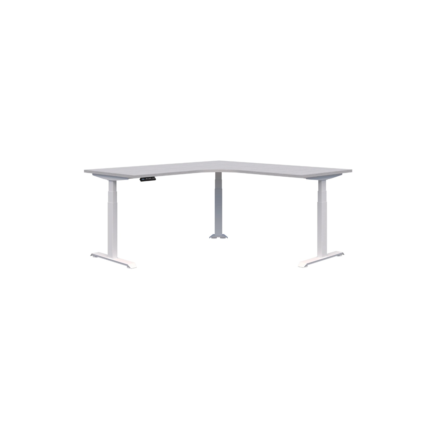 Summit II Electric 90° Corner Workstation Desk gallery detail image