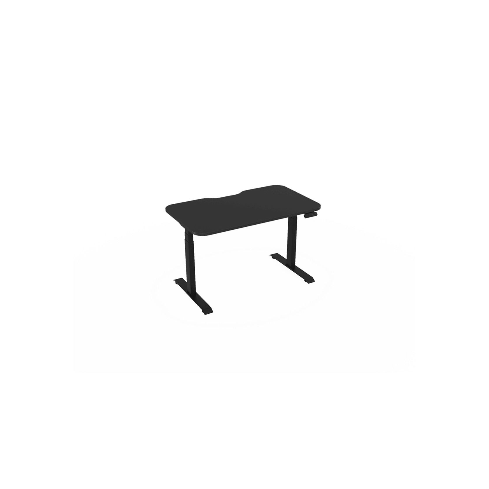 Haven Electric Standing Desk - Radius Top gallery detail image