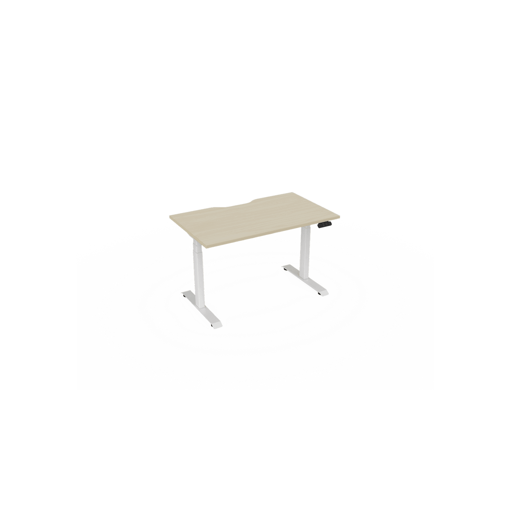 Haven Electric Standing Desk - Rectangular Top gallery detail image