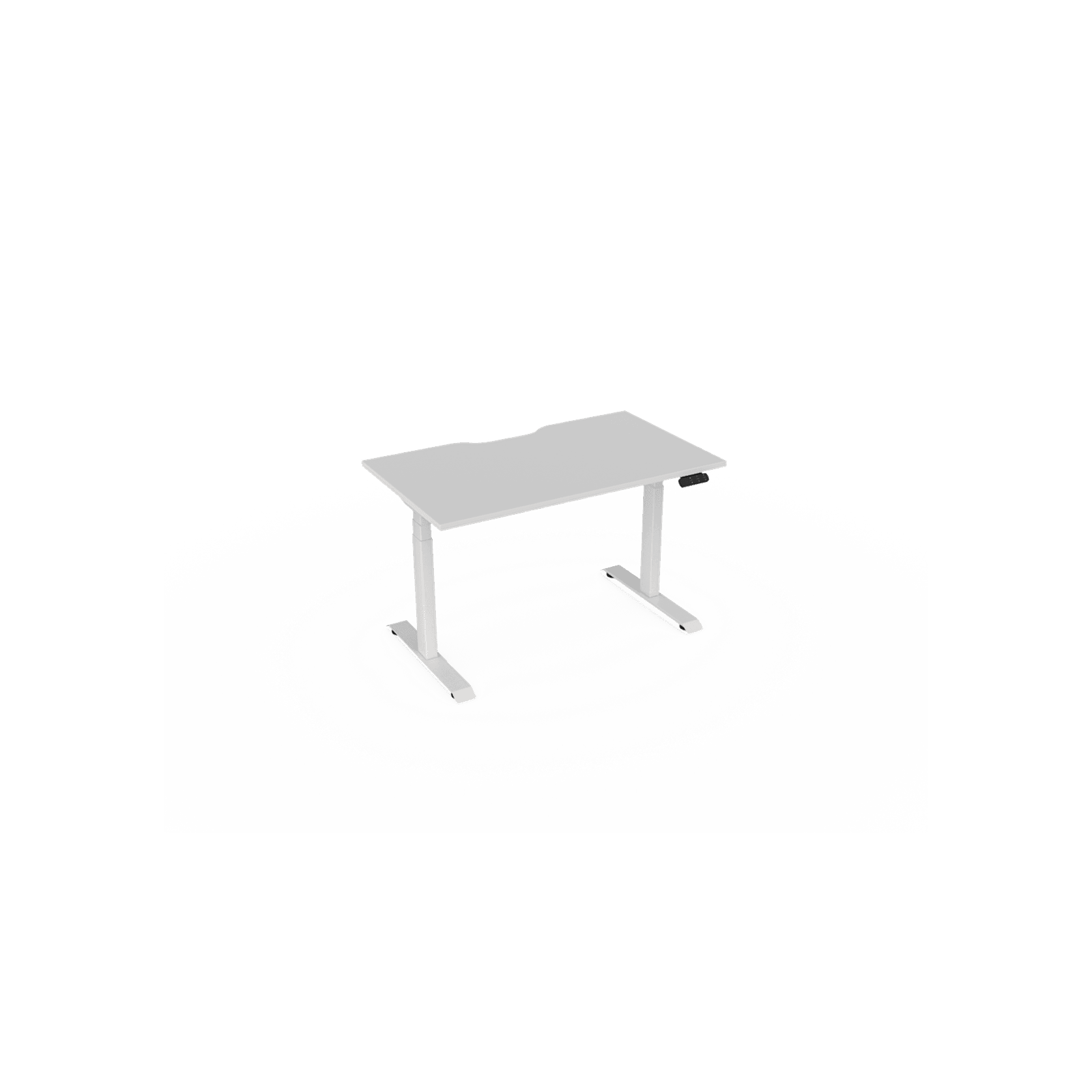 Haven Electric Standing Desk - Rectangular Top gallery detail image