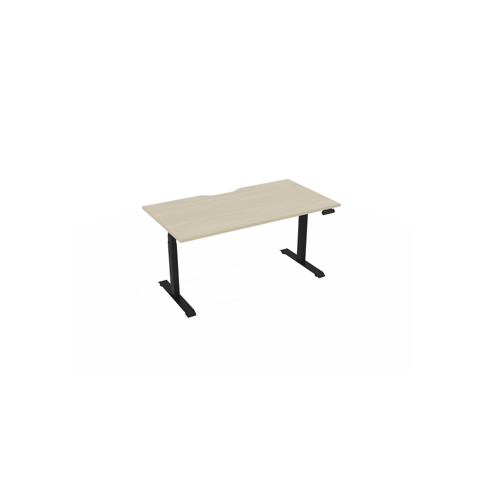 Haven Electric Standing Desk - Rectangular Top gallery detail image