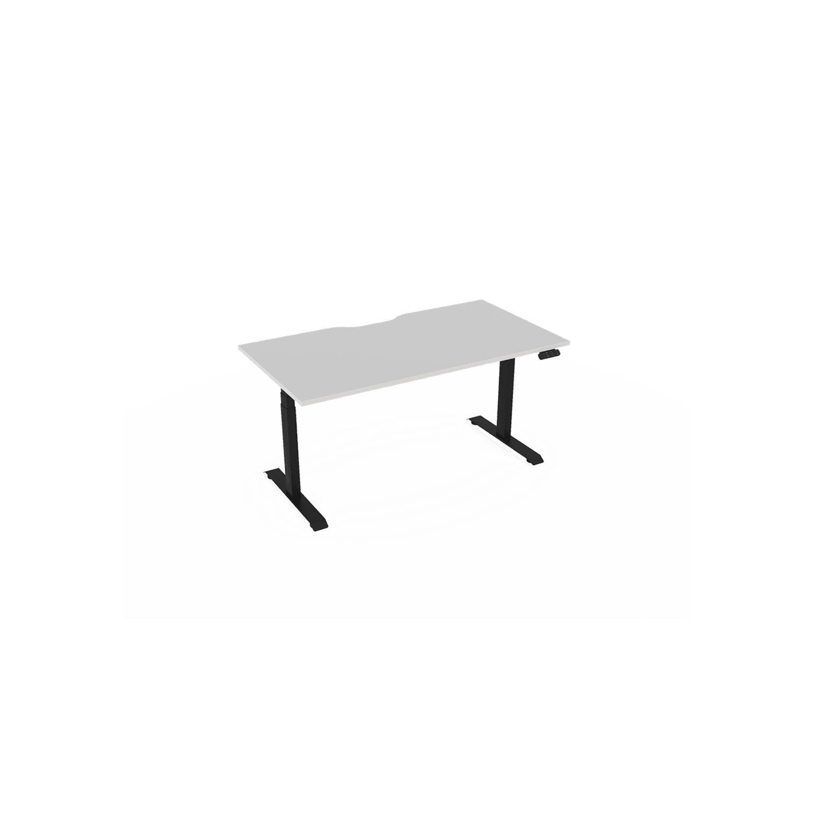 Haven Electric Standing Desk - Rectangular Top gallery detail image