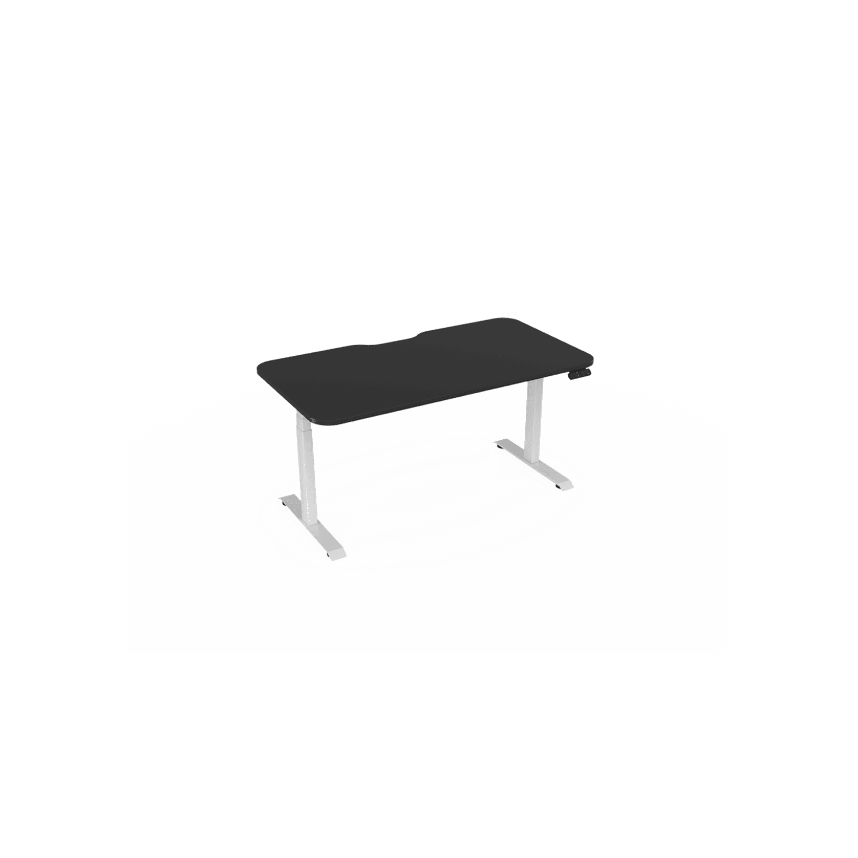 Haven Electric Standing Desk - Radius Top gallery detail image