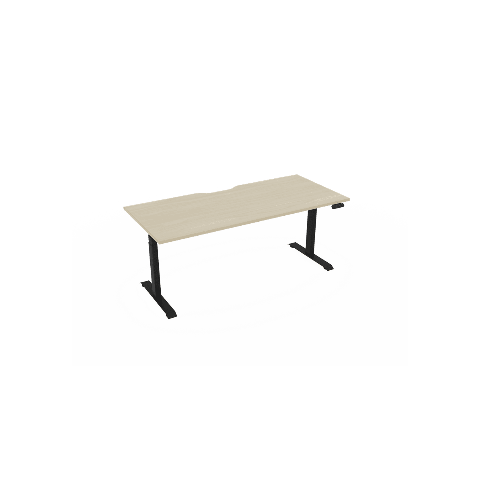 Haven Electric Standing Desk - Rectangular Top gallery detail image