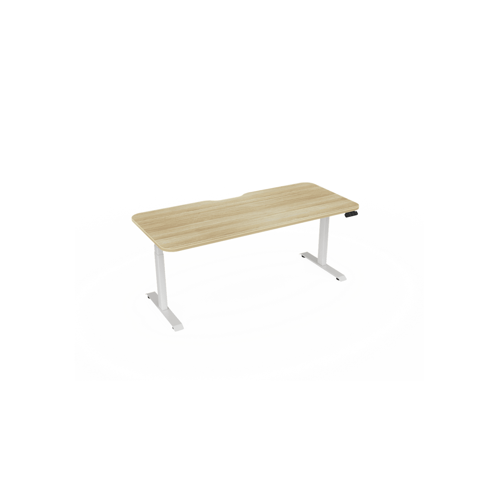 Haven Electric Standing Desk - Radius Top gallery detail image