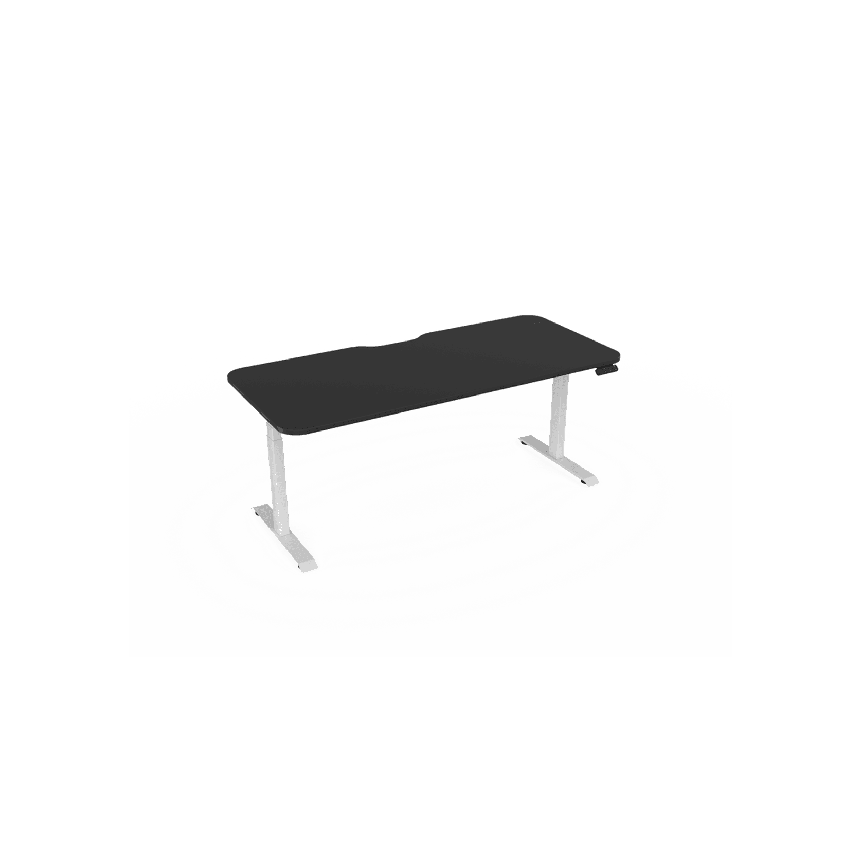 Haven Electric Standing Desk - Radius Top gallery detail image