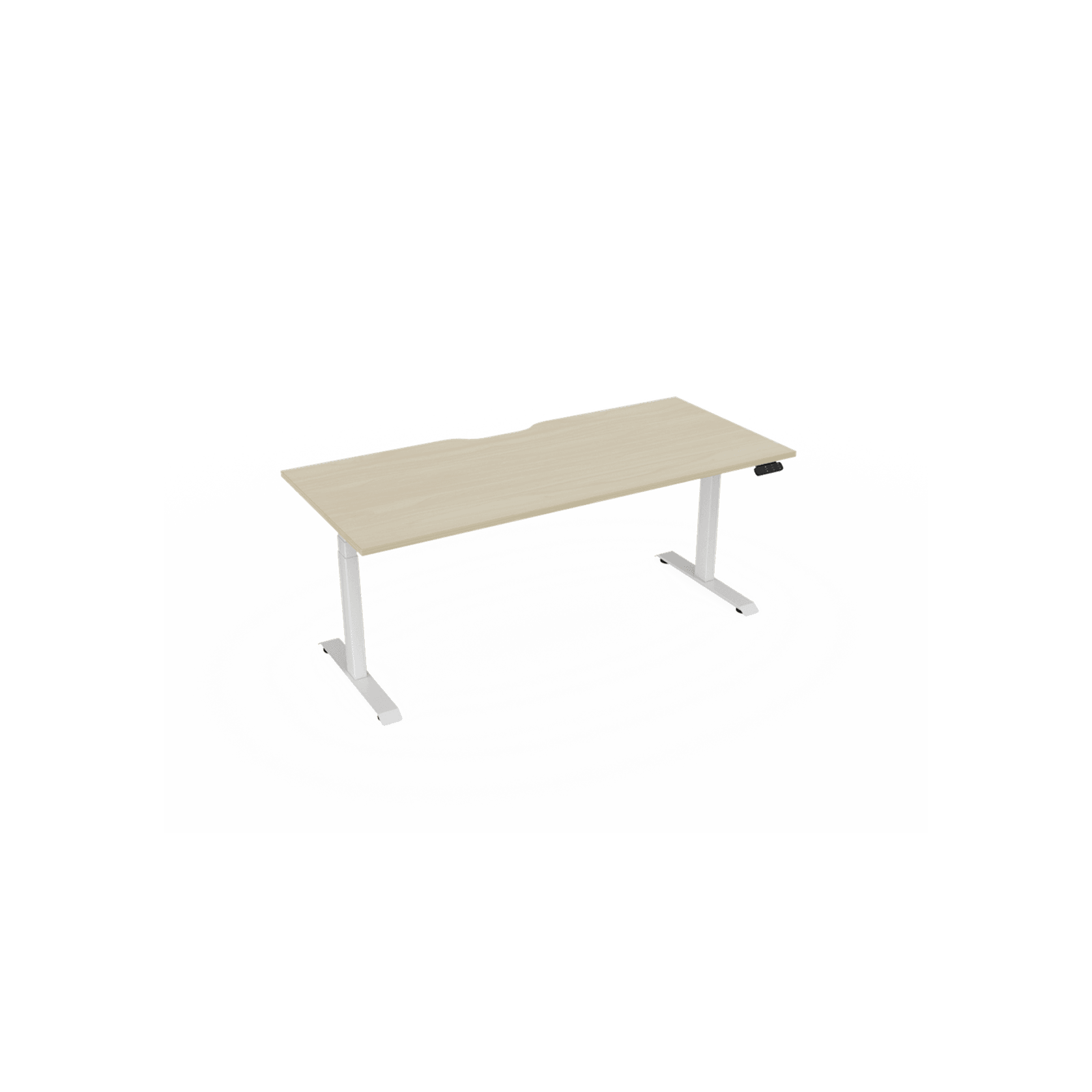 Haven Electric Standing Desk - Rectangular Top gallery detail image