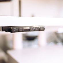 Buro Syntra Back-to-Back Standing Desk gallery detail image