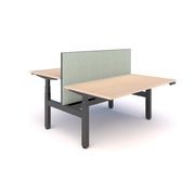 Summit ii Back To Back Electric Desk gallery detail image