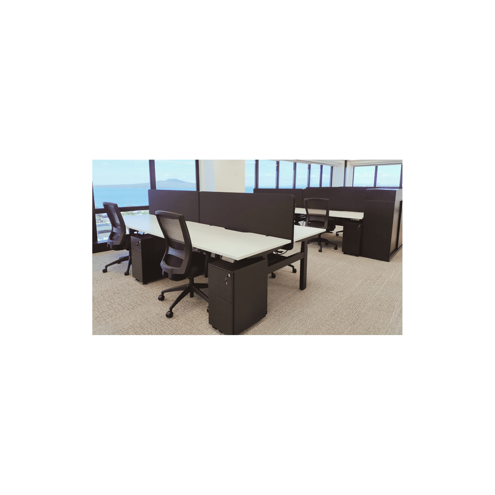 Synergy Double Sided Electric Desk gallery detail image