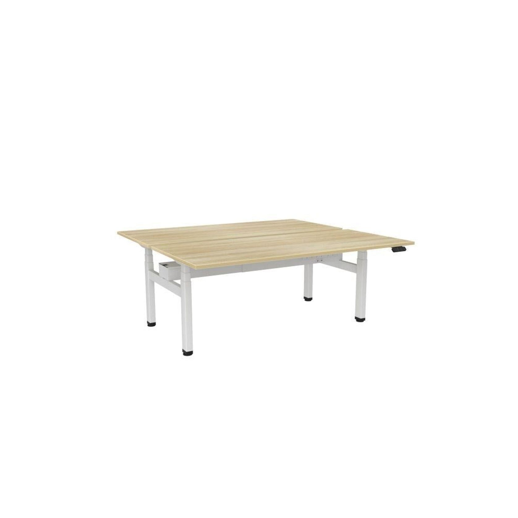 Haven Electric Double Sided Desk - Rectangular Top gallery detail image