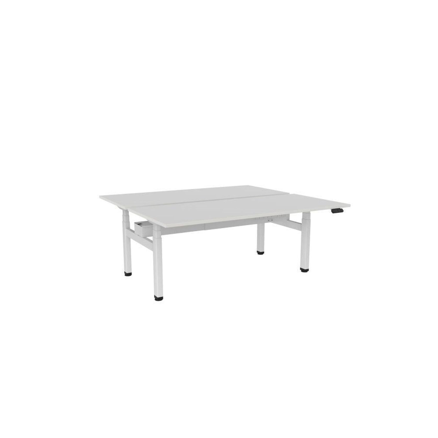 Haven Electric Double Sided Desk - Rectangular Top gallery detail image