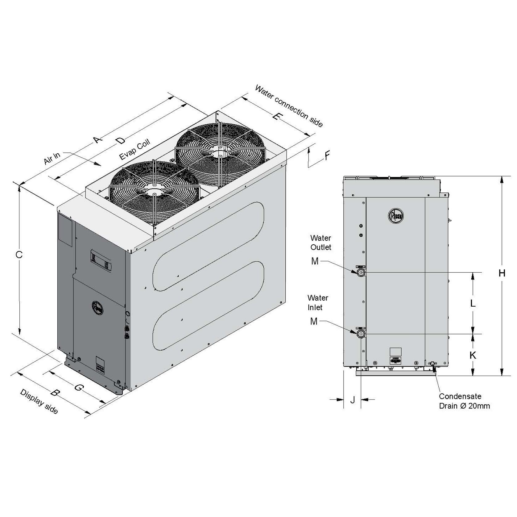 YF Series Air to Water Heat Pump gallery detail image