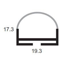 Curved Ceiling LED Profile - ARC 1 gallery detail image