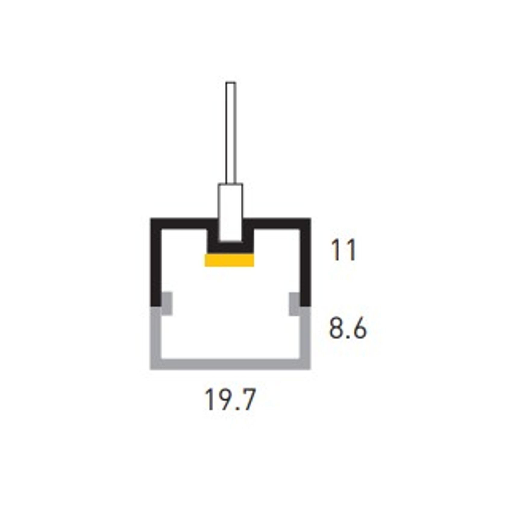 Kestrel K Pendant gallery detail image