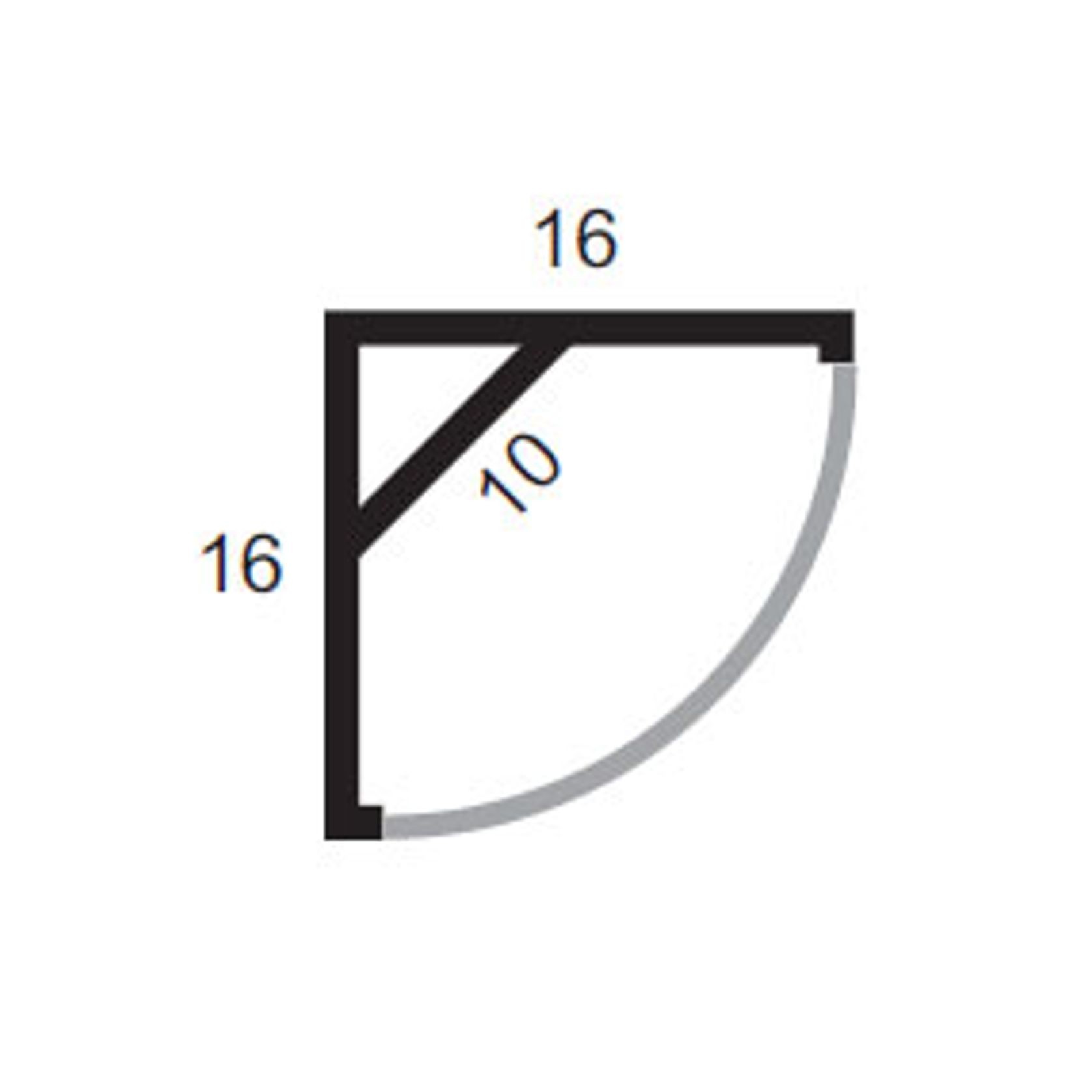 LED Round Corner Profile - SCT002 gallery detail image