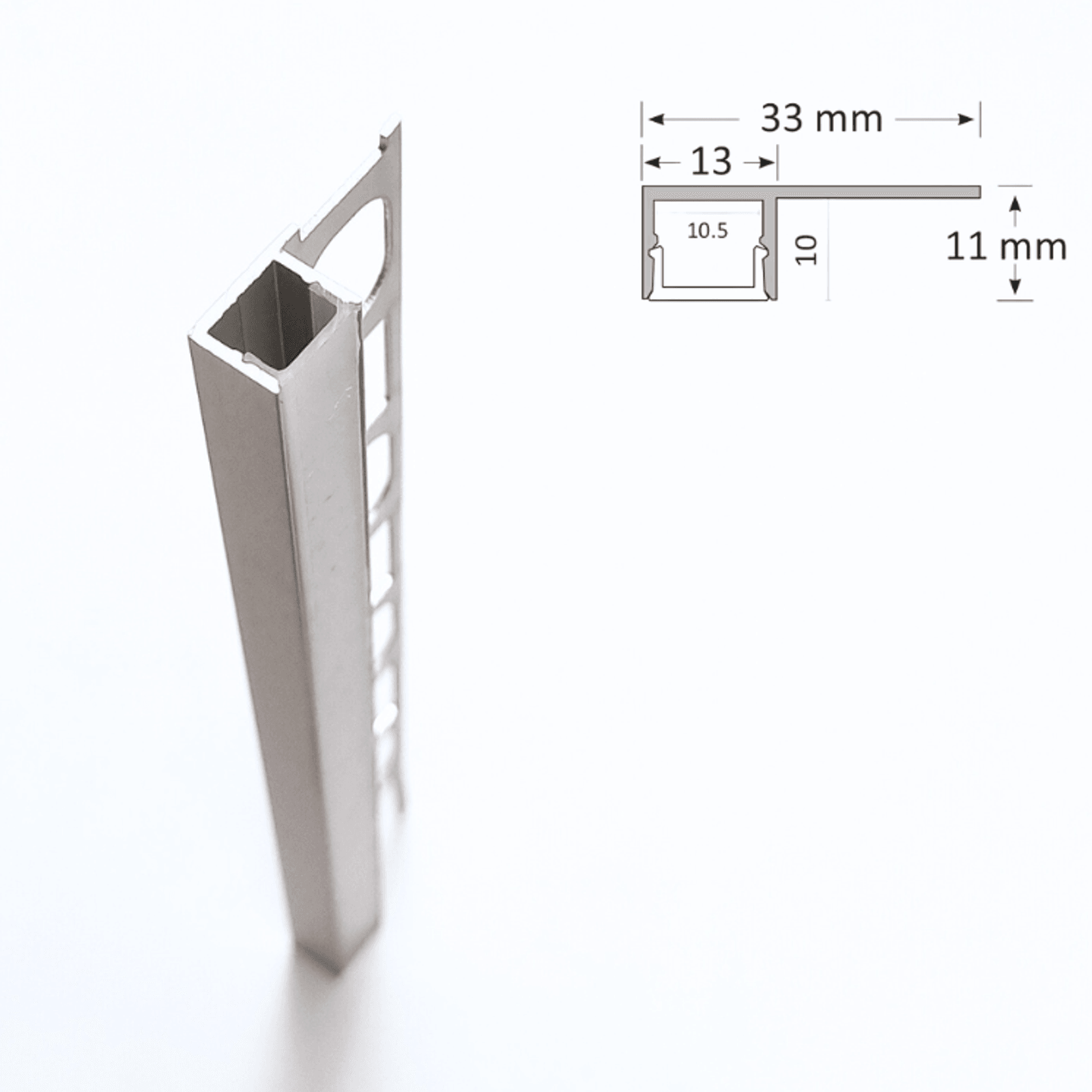 TL007 Tile Edge LED Profile gallery detail image