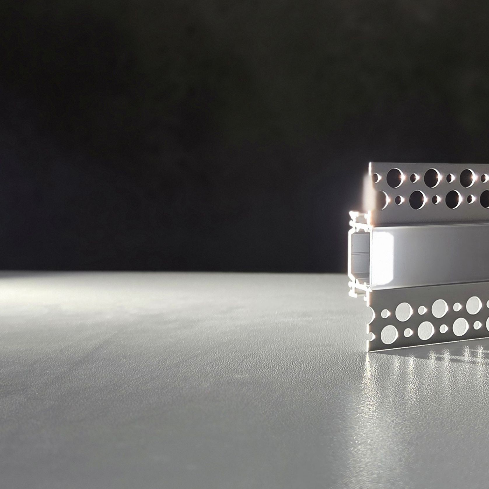 TL010 recessed extrusion for led strip lighting