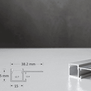 celing shadow gap trimless extrusion
