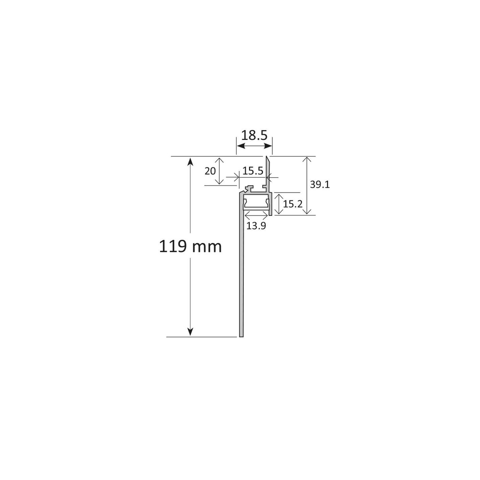 Plaster-in Trimless Profiles for Cove Lighting gallery detail image