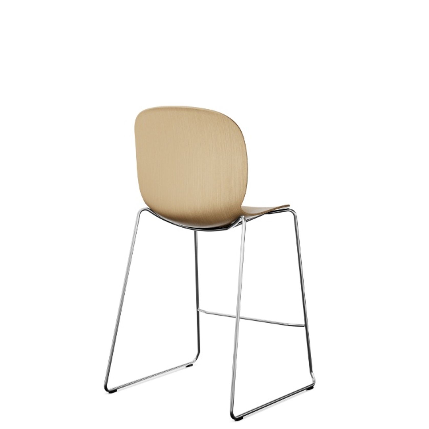 Profim Noor Up 6095 Veneer Chair Without Upholstery gallery detail image