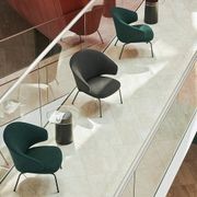 Let Lounge Chair Steel Legs by Fritz Hansen gallery detail image