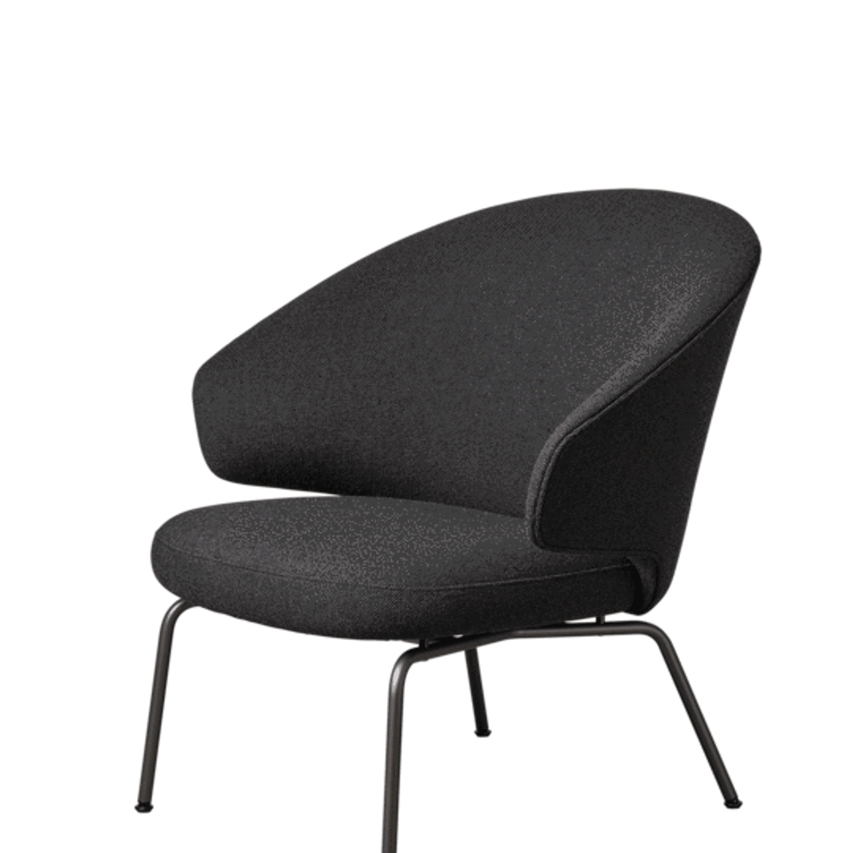 Let Lounge Chair Steel Legs by Fritz Hansen gallery detail image
