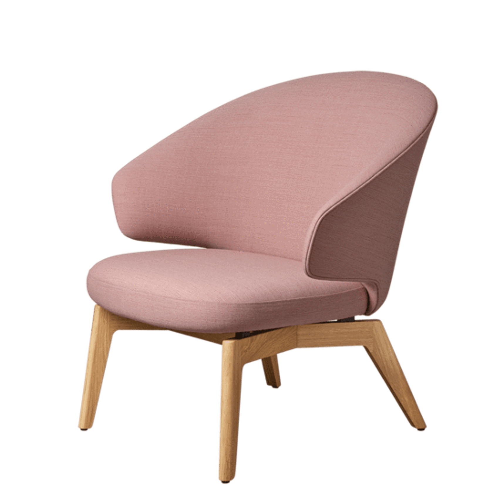 Let Lounge Chair Wooden Legs by Fritz Hansen gallery detail image