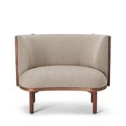RF1904 Sideways Lounge Chair Walnut gallery detail image