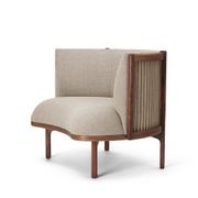 RF1904 Sideways Lounge Chair Walnut gallery detail image