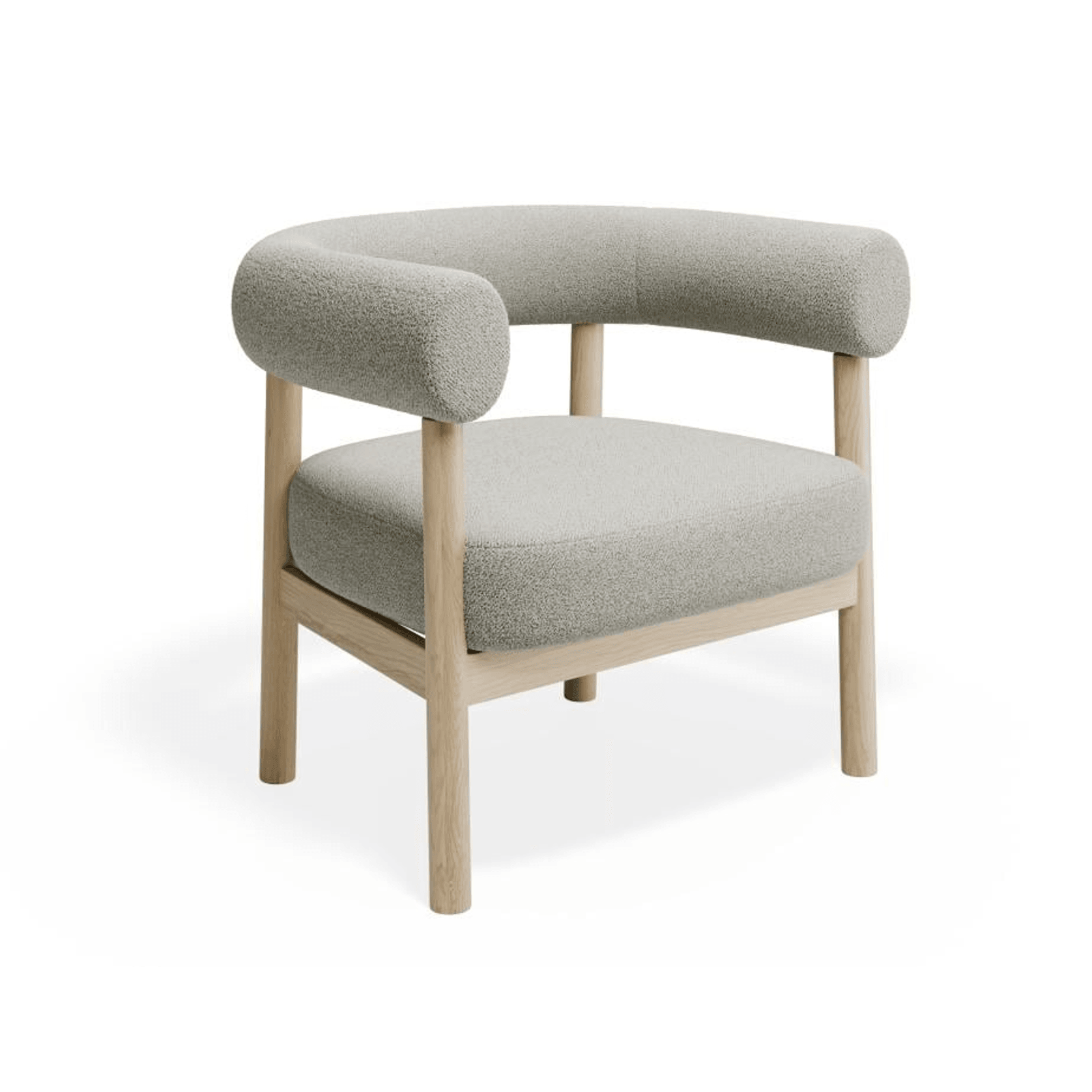 Marlowe Occasional Chair - Natural Oak Legs gallery detail image