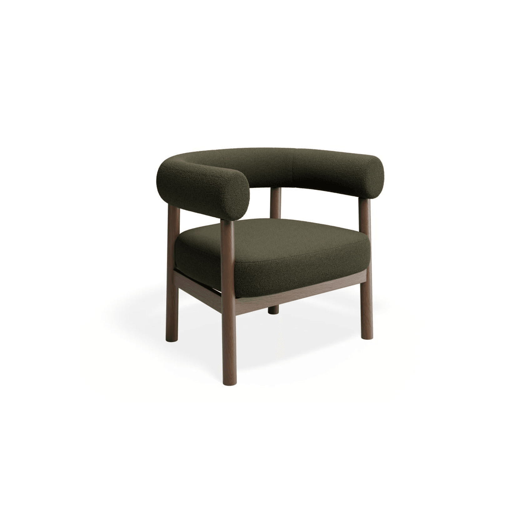 Marlowe Occasional Chair - Walnut Legs gallery detail image