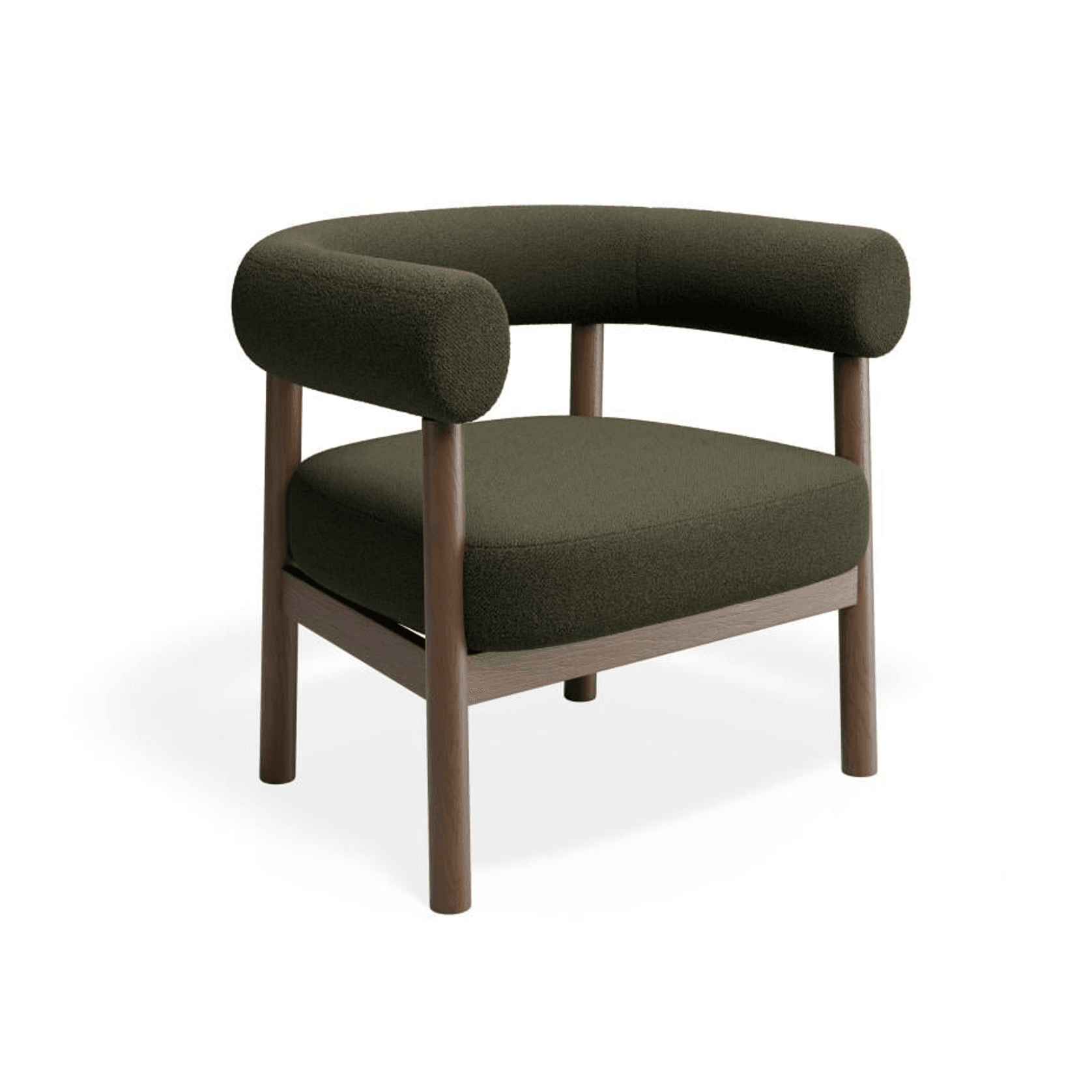 Marlowe Occasional Chair - Walnut Legs gallery detail image