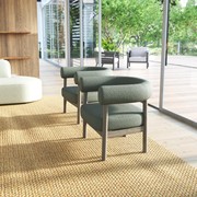 Marlowe Occasional Chair - Walnut Legs gallery detail image