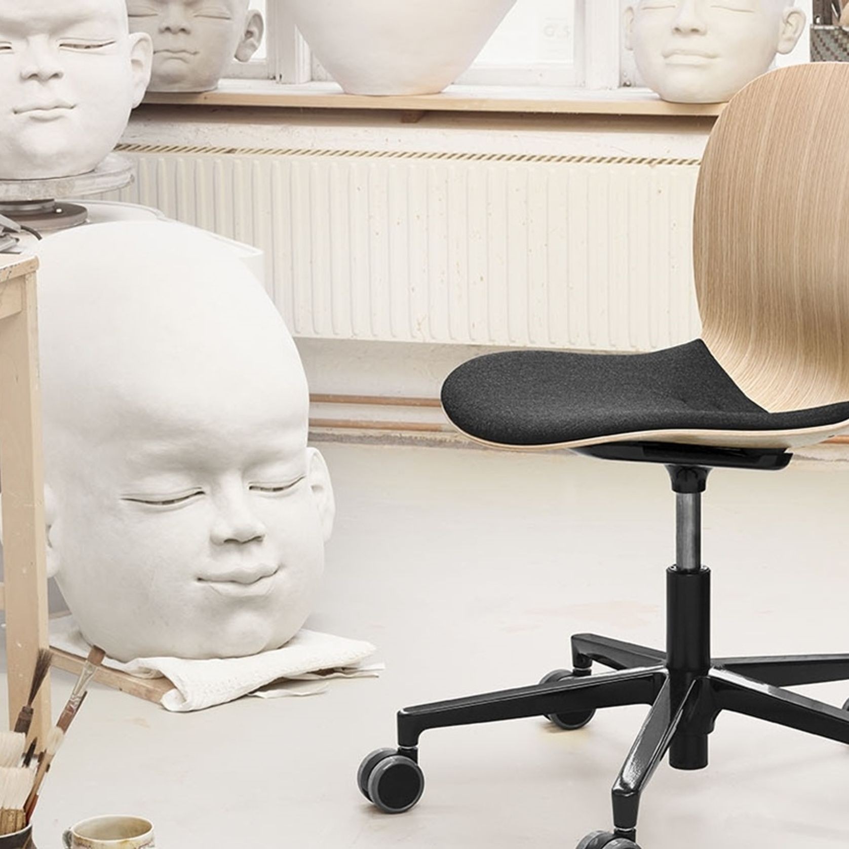 Profim Noor 6075S Veneer Chair With Seat Upholstery gallery detail image