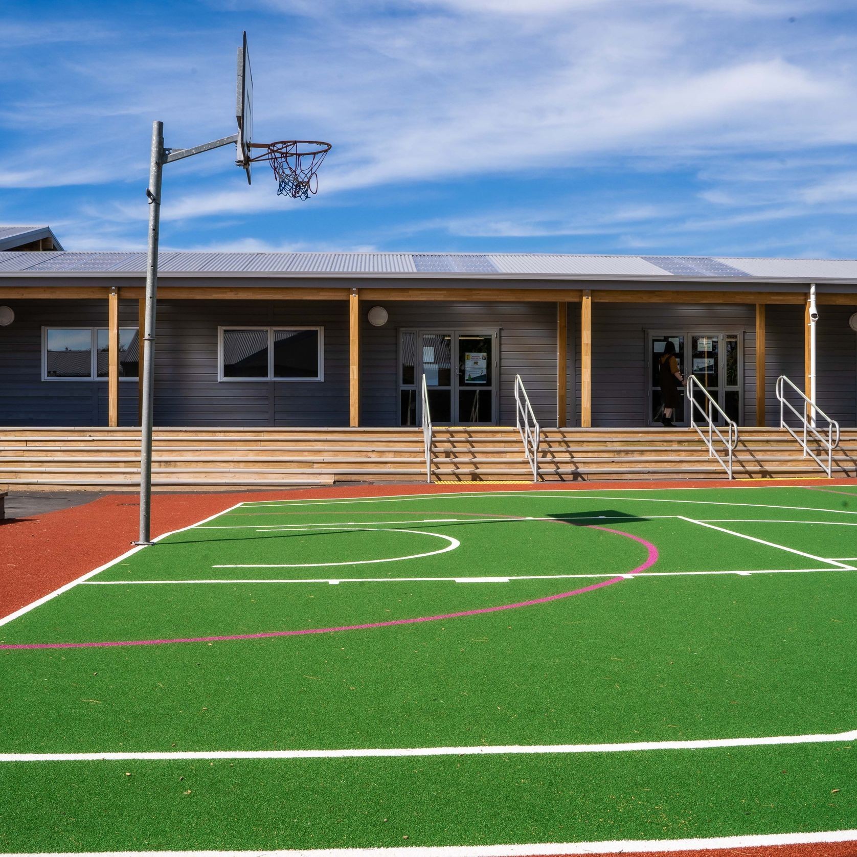 Multi Sport Court Artificial Turf by SmartGrass gallery detail image