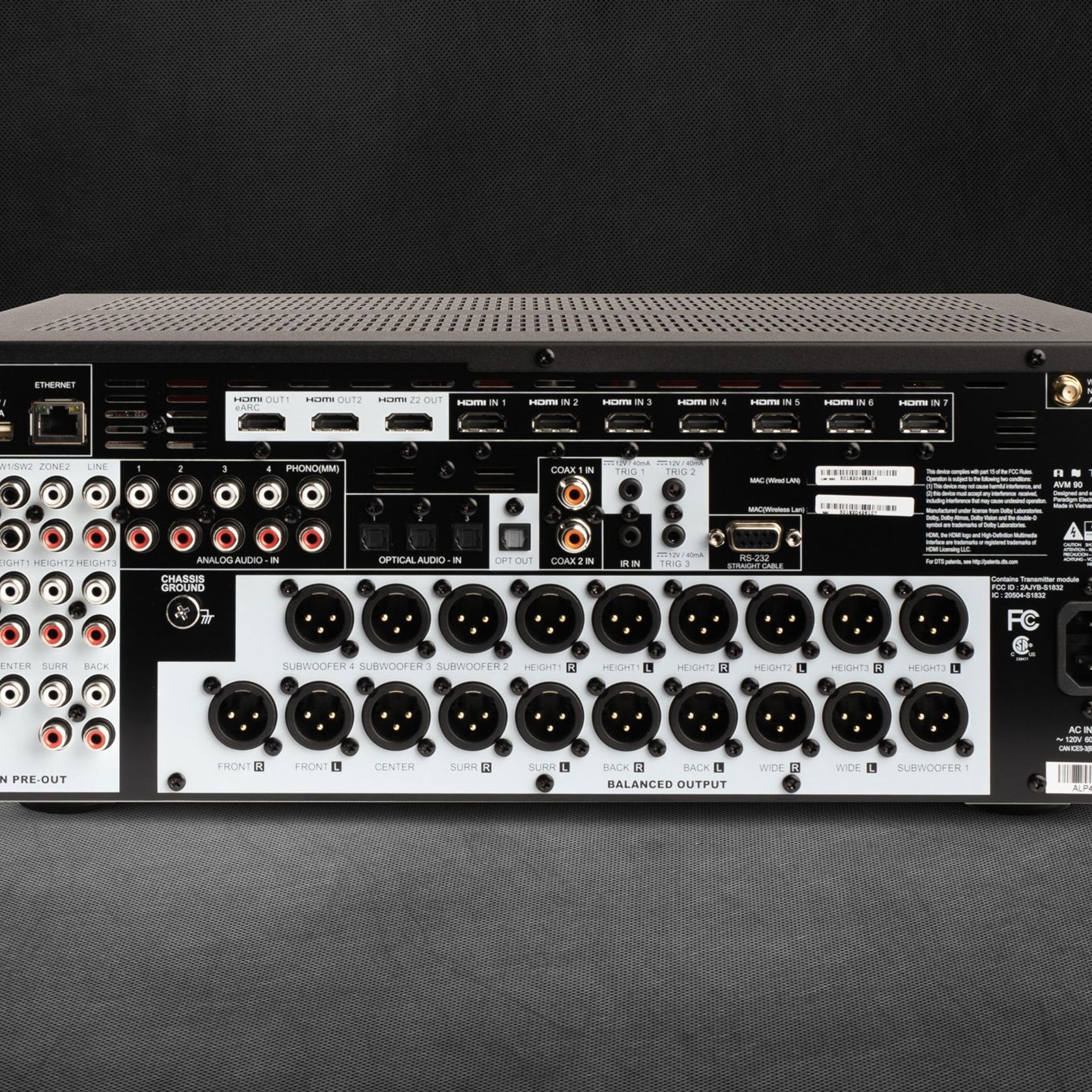 Anthem AV Processor AVM-90 Black gallery detail image