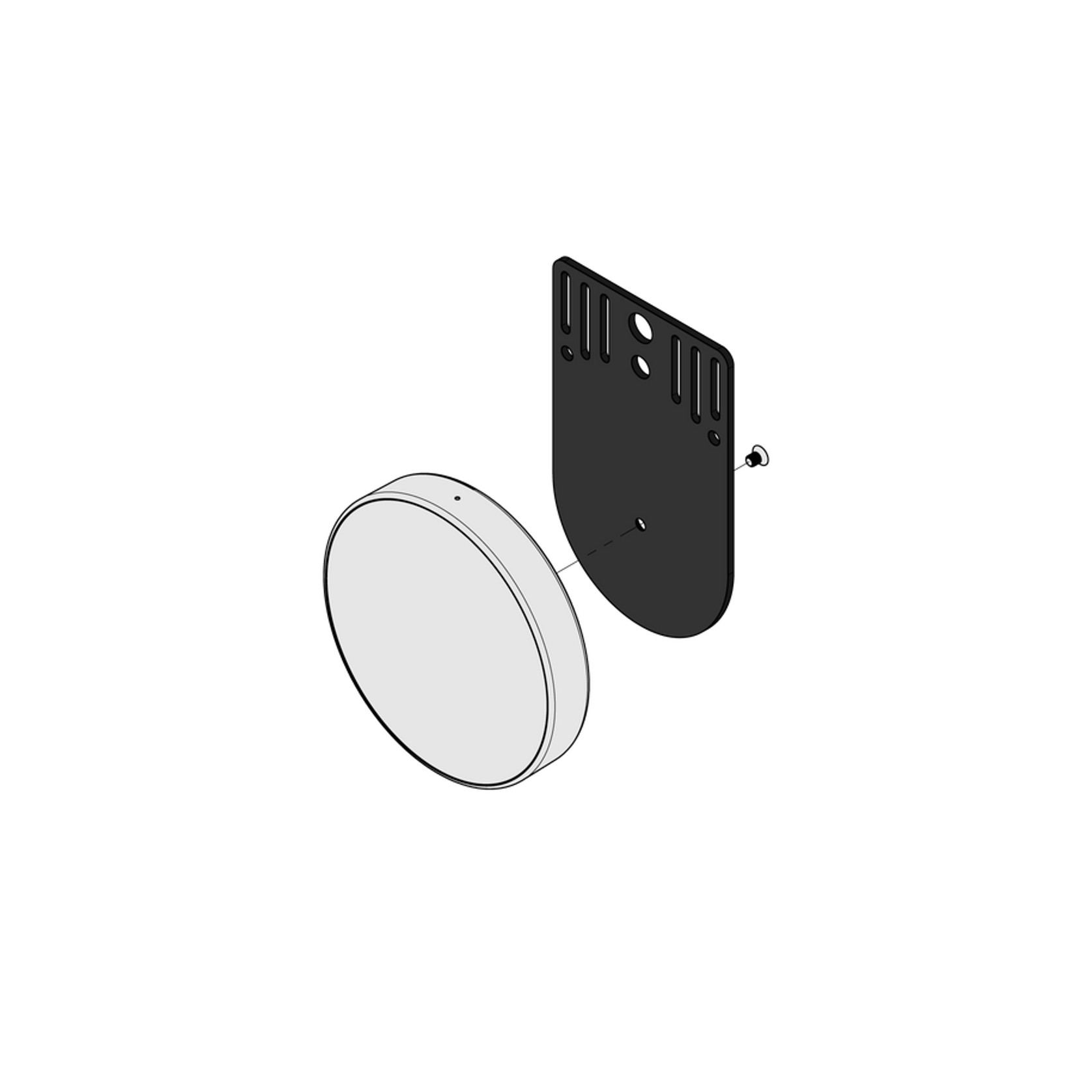 AVA Nano Brain Mount (Black) gallery detail image