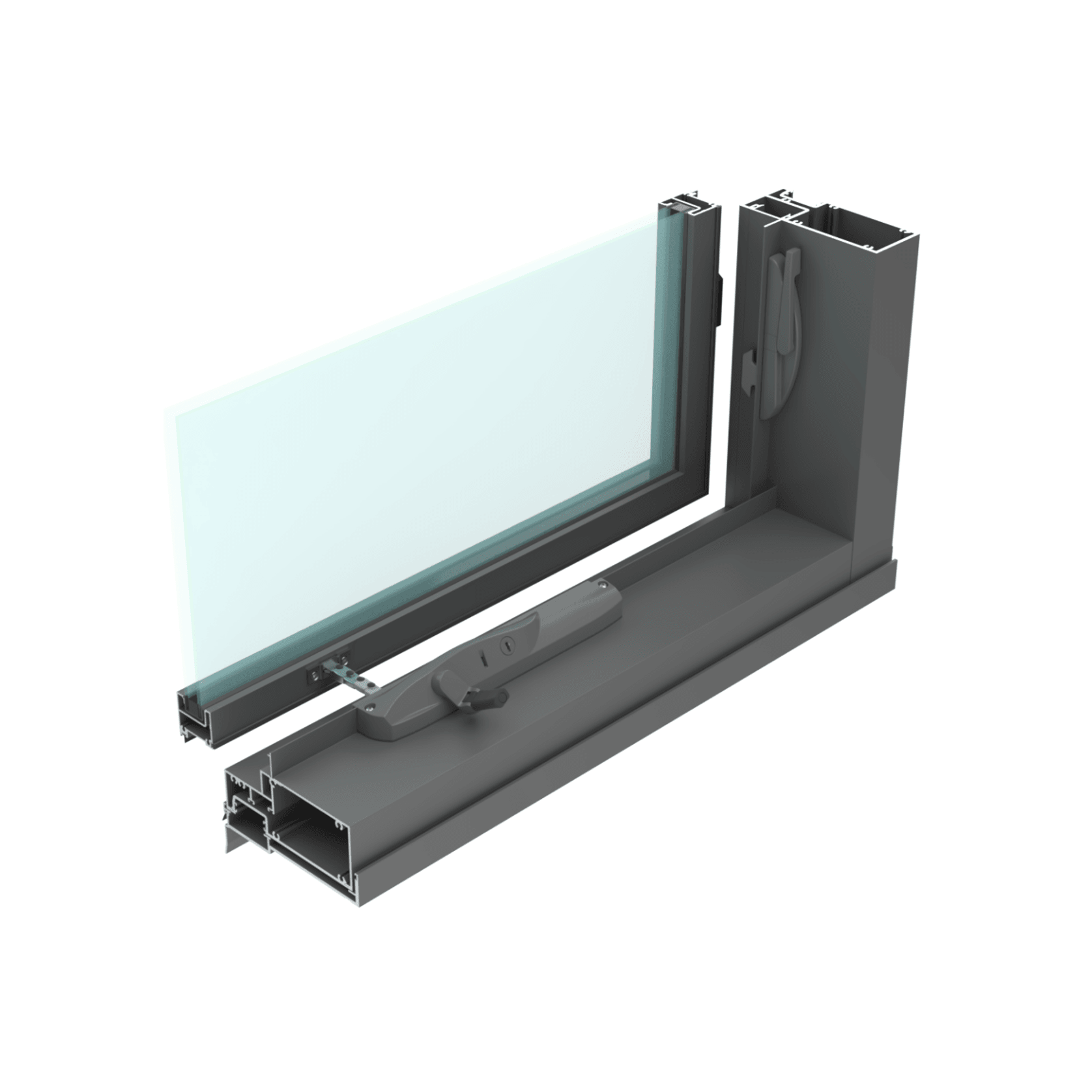 Elevate | Series 676 | UltraEDGE™ Awning Window 150mm gallery detail image