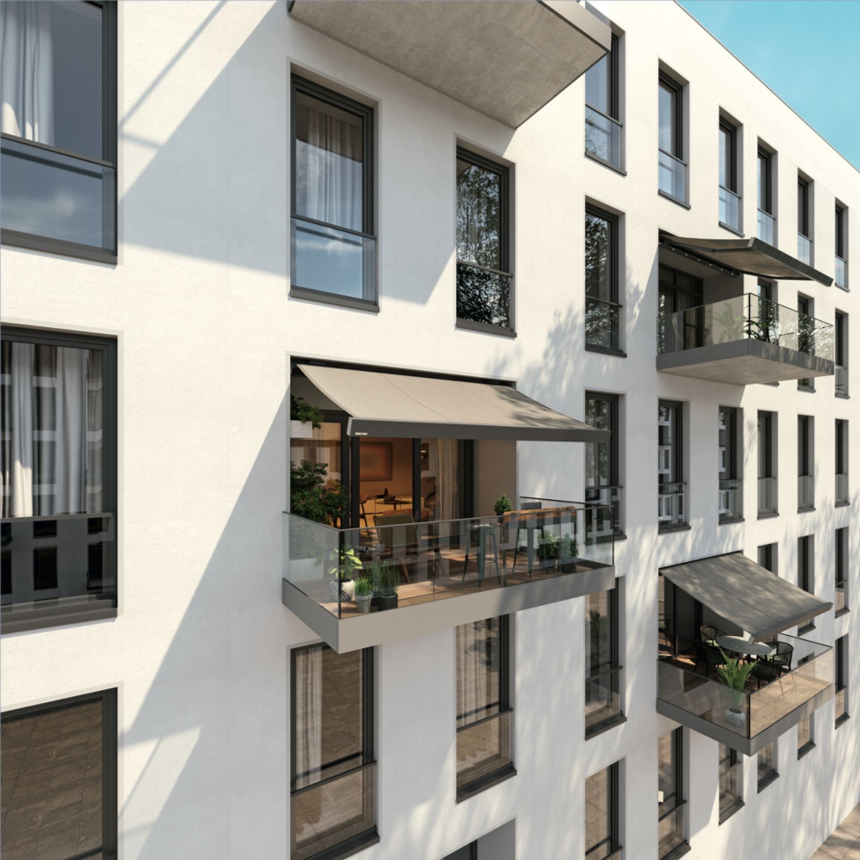 Weinor Smaila + Smaila LED Cubic Designer Awning gallery detail image