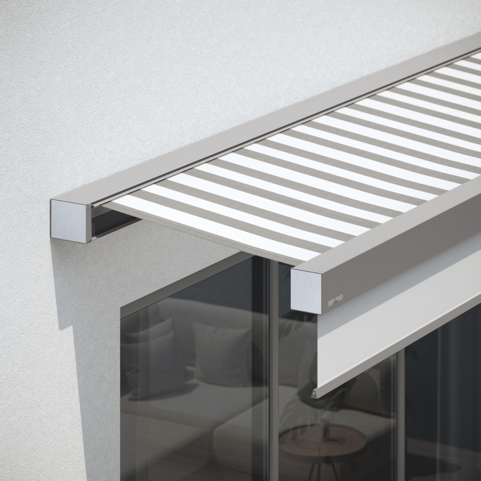 Weinor Smaila + Smaila LED Cubic Designer Awning gallery detail image