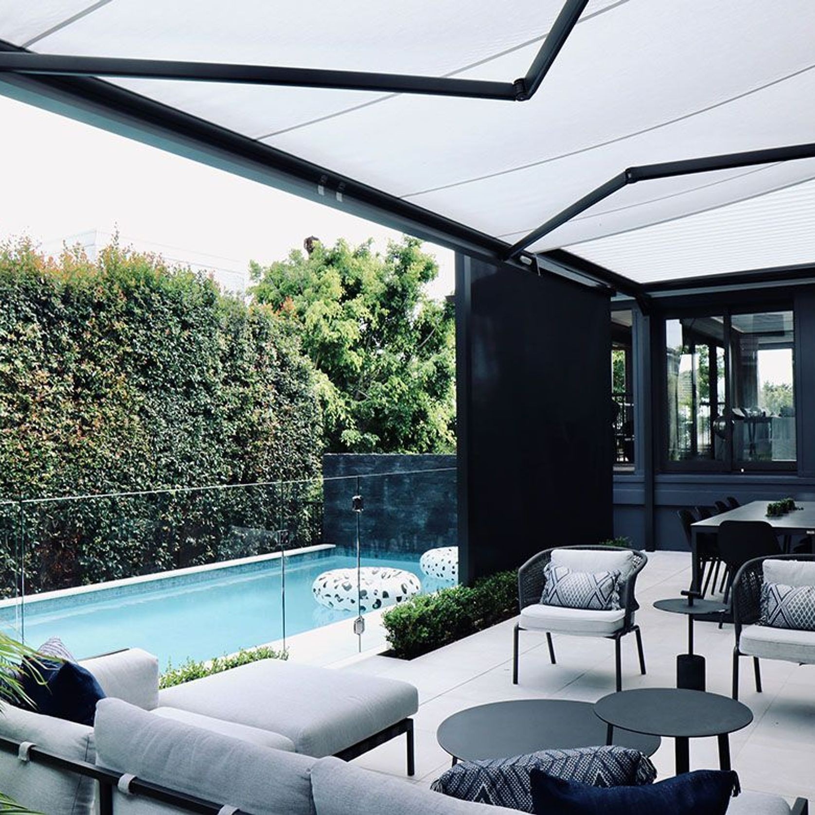 Weinor Kubata + Kubata LED Full Cassette Folding Arm Awning gallery detail image
